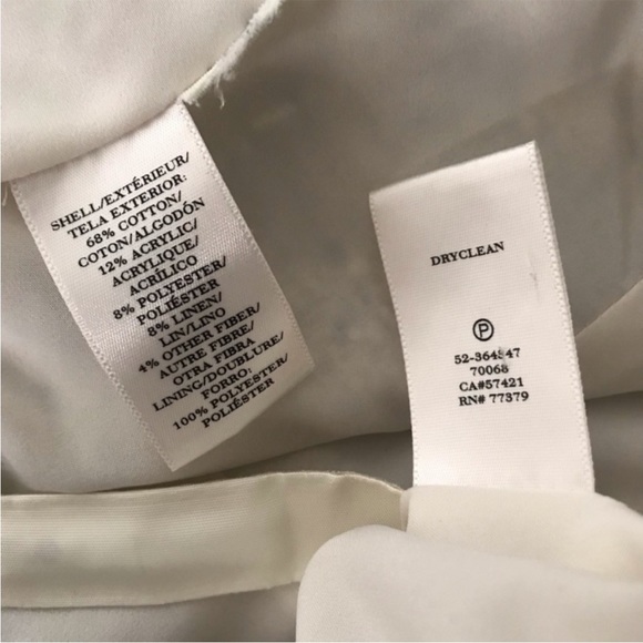 Ann Taylor tweed skirt set size 4 skirt and 0 top - Picture 5 of 5